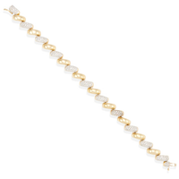 14kt Yellow Gold 2.50ct Diamond San Marco Bracelet