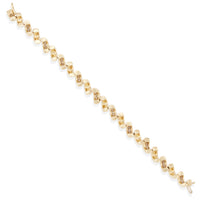 14kt Yellow Gold 2.50ct Diamond San Marco Bracelet