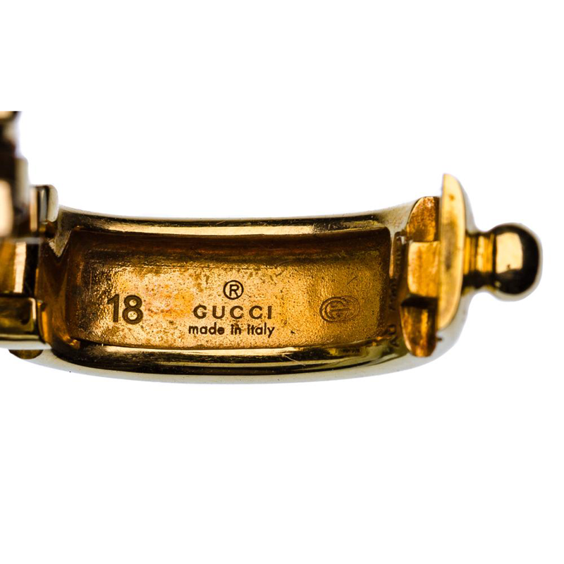 Classic Gucci 18k Yellow Gold Link Bracelet
