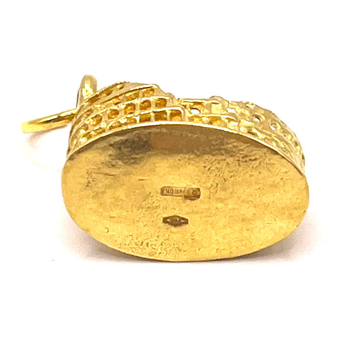 18k Roman Colosseum Charm