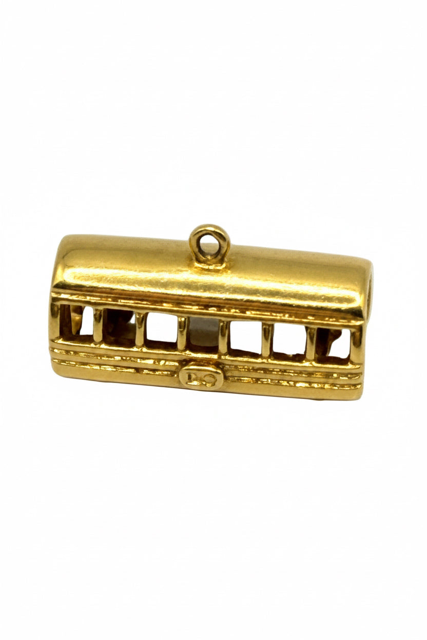 18 kt Yellow Gold Charm Train