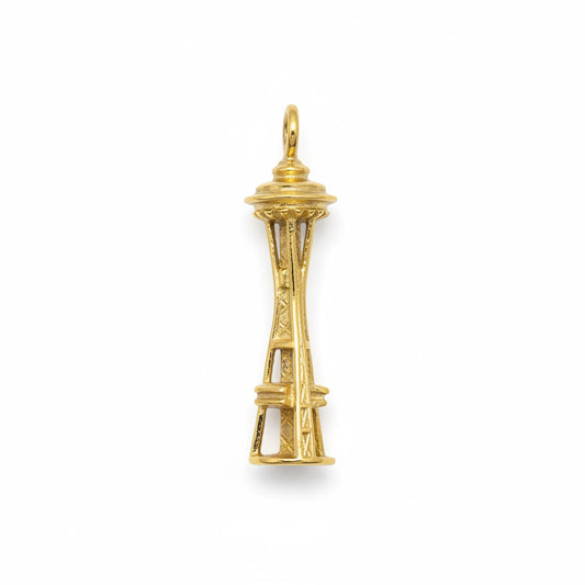 14kt Space Needle Charm