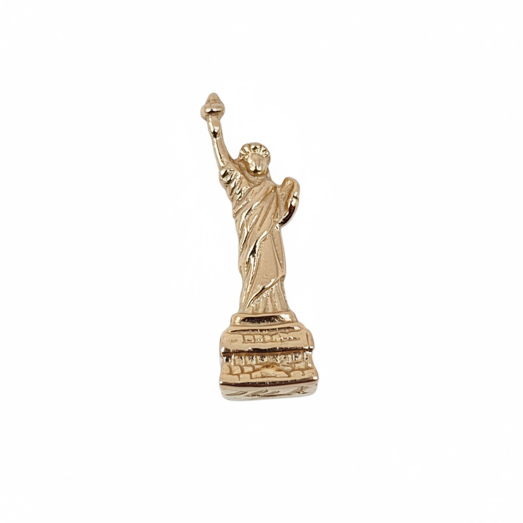 Statue of Liberty Charm - 14kt Yellow Gold