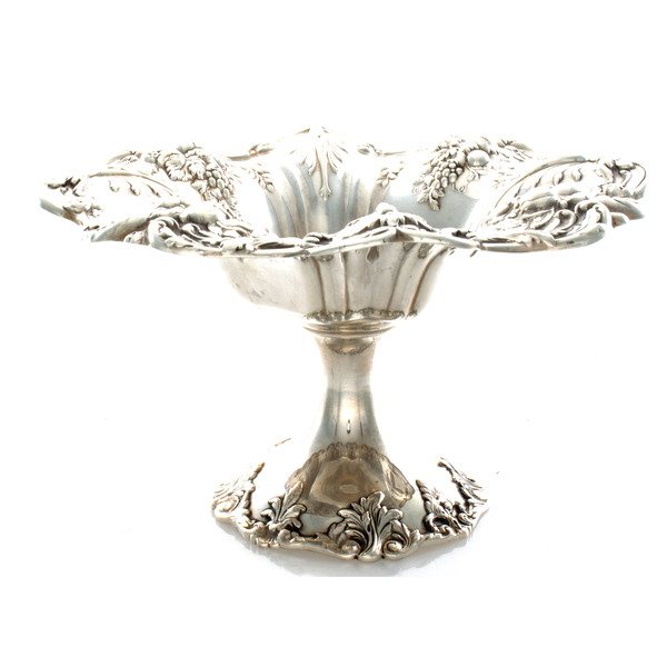Francis I Sterling Silver Compote 4 1/2”x 8”