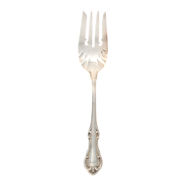 Joan of Arc Sterling Silver Cold Meat Fork
