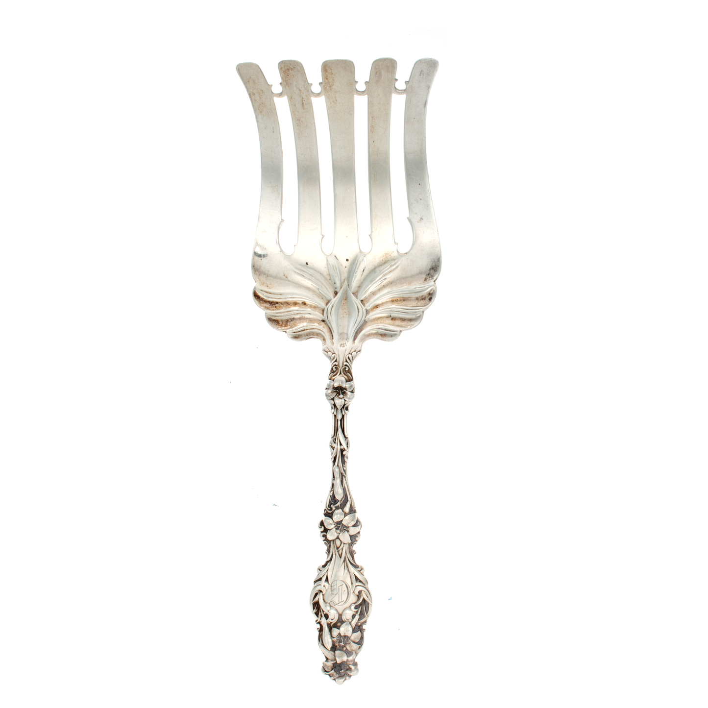 Lily Sterling Silver Asparagus Fork Whiting