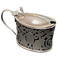 Sterling Silver Mustard Pot, Deakin & Francis, Birmingham, 1898