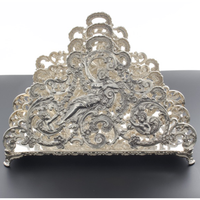 Art Nouveau Sterling letter Holder