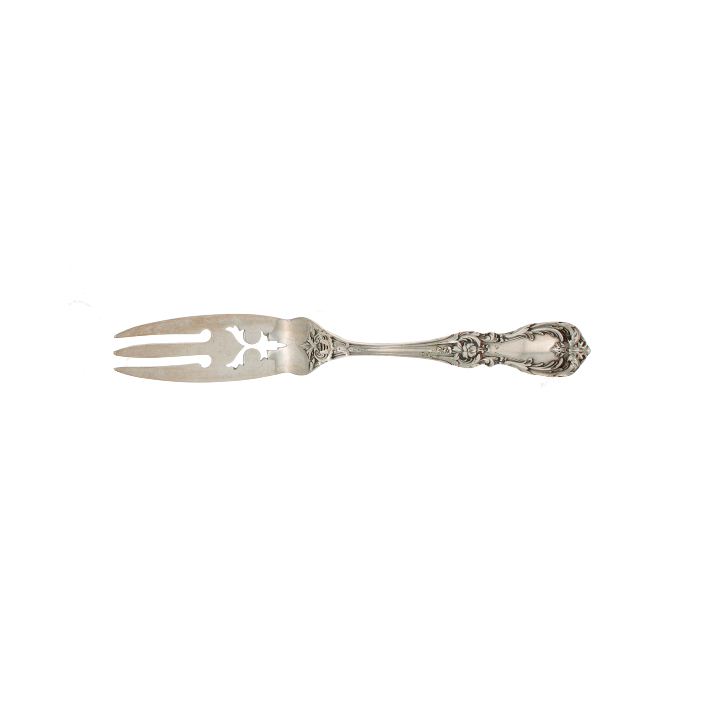 Burgundy Sterling Silver Old Style Lemon Fork