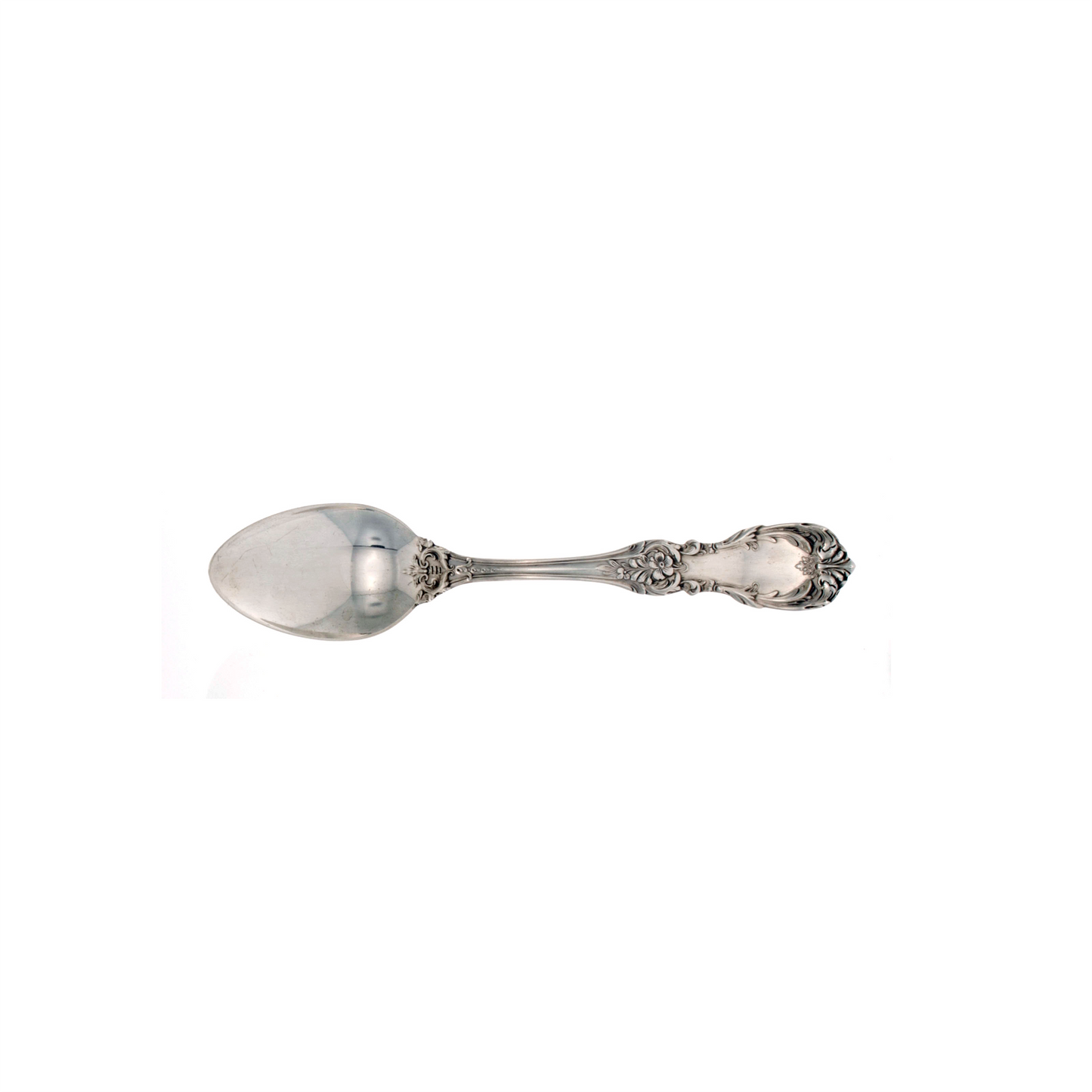 Burgundy Sterling Silver Teaspoon