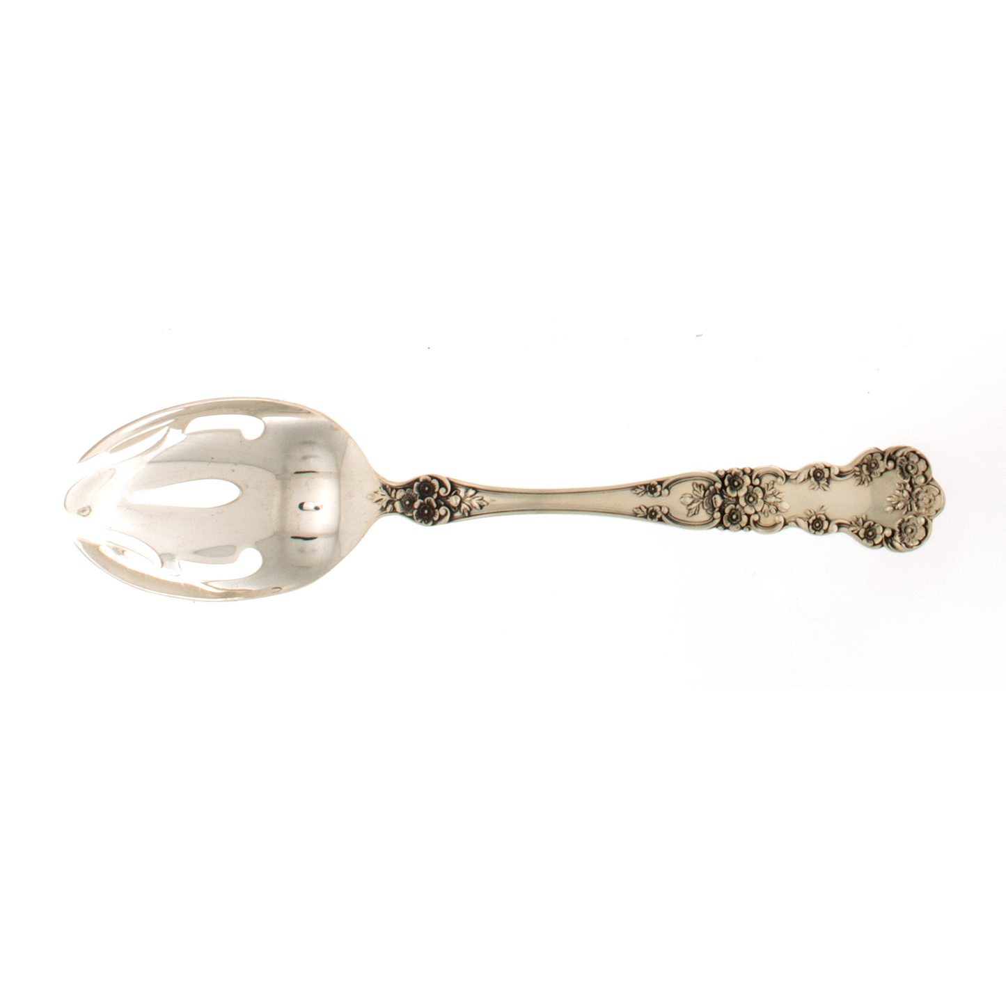 Buttercup Sterling Silver Slotted Tablespoon