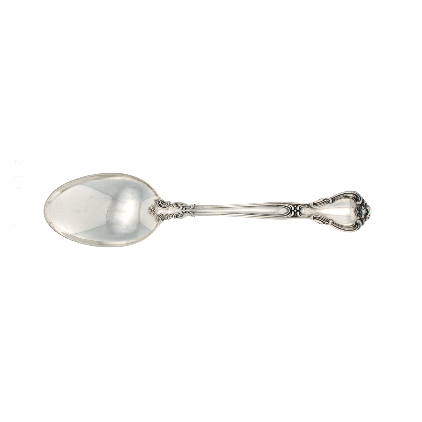 Chantilly Sterling Silver Oval Soup Spoon original size