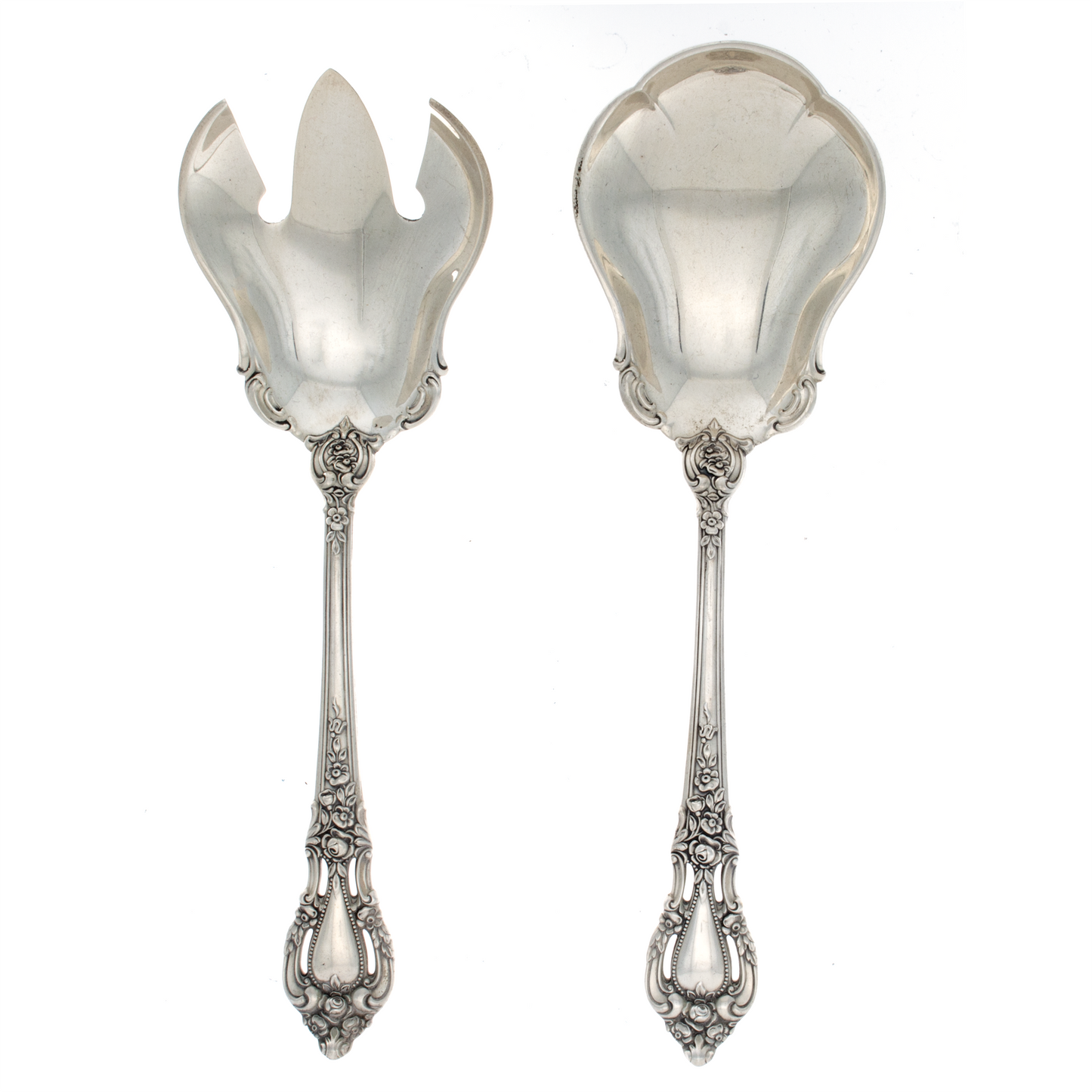 Eloquence Sterling Silver Large Salad Set