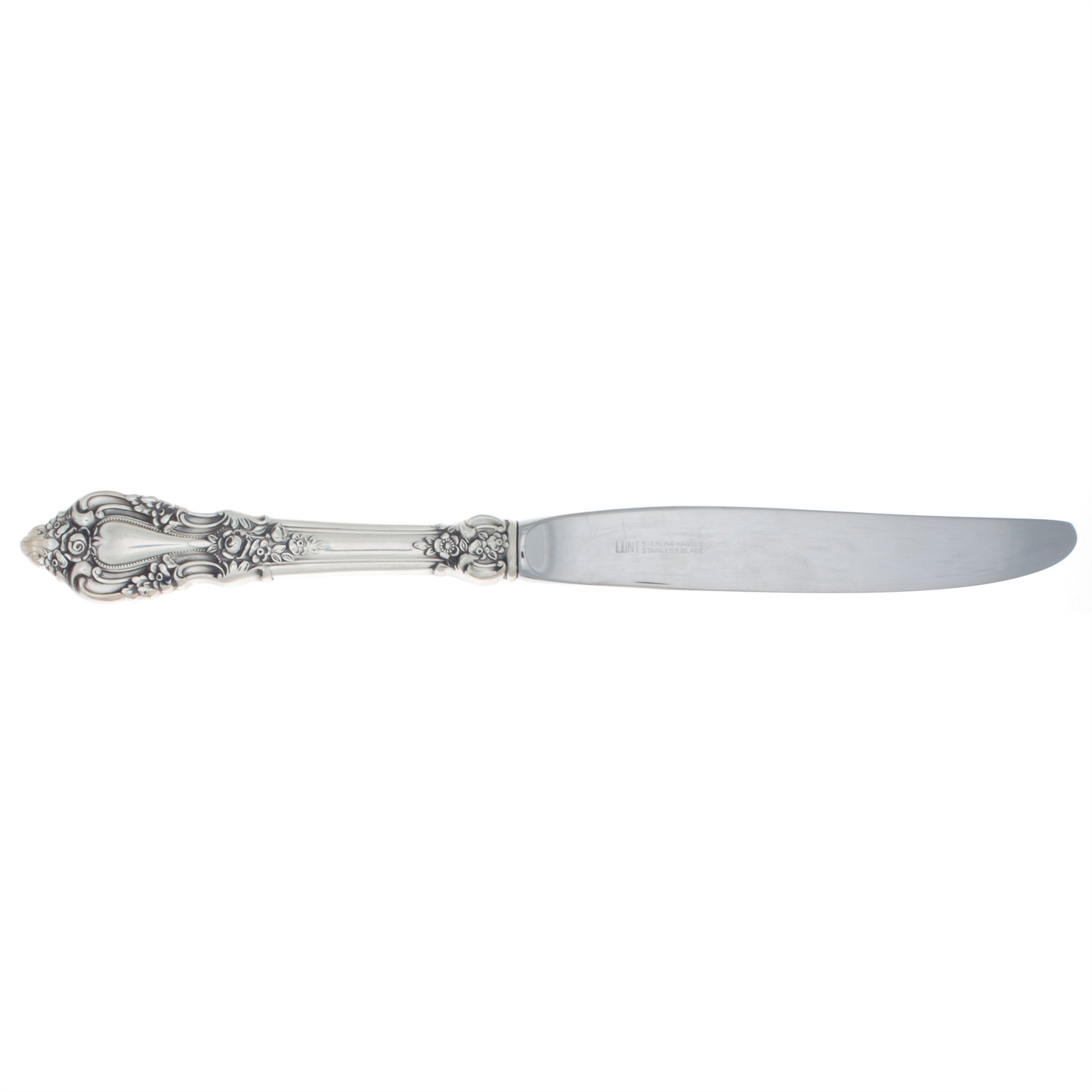 Eloquence Sterling Silver Dinner Size Knife Modern Blade Knife