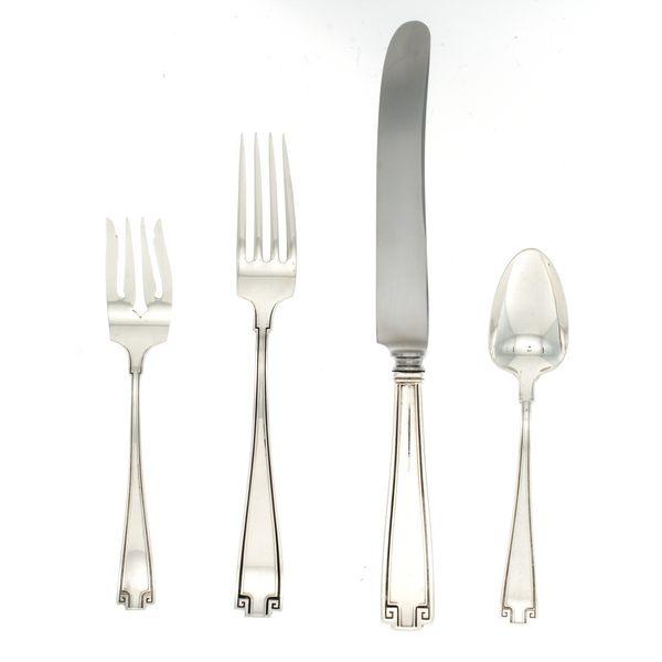 Etruscan Sterling Silver Dinner Setting 4 Piece