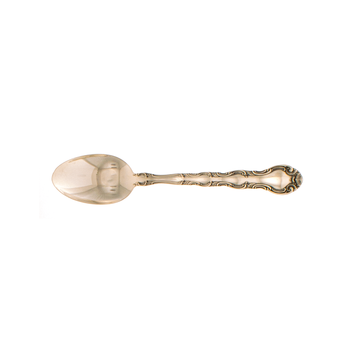 French Scroll Sterling Silver Teaspoon