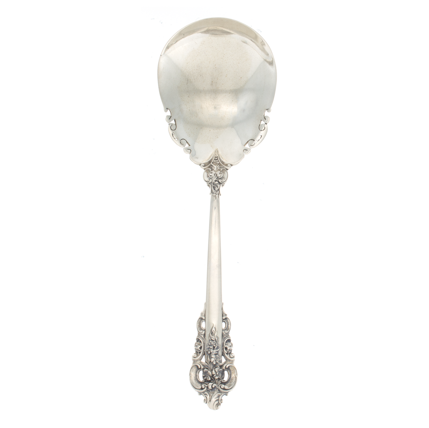 Grande Baroque Sterling Silver Salad Serving Spoon