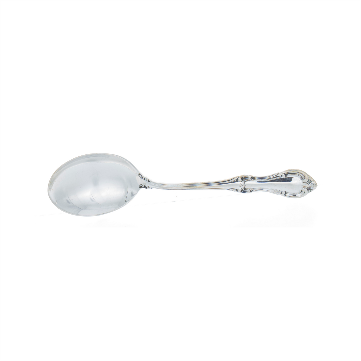 Joan of Arc Sterling Silver Cream Soup Spoon