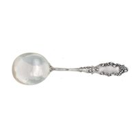 Luxembourg Sterling Silver Gumbo Spoon