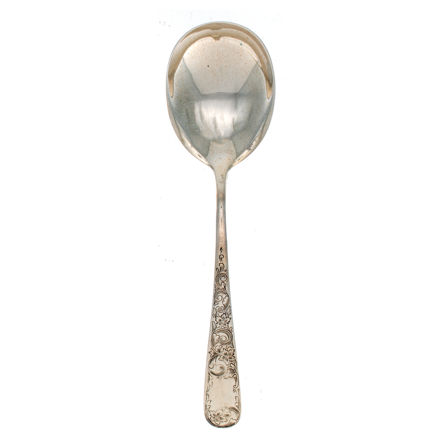 Old Maryland Engraved Sterling Silver Salad Serving Spoon