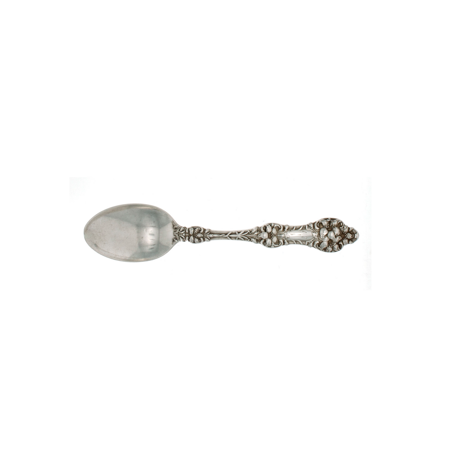 Old Orange Blossom Sterling Silver Teaspoon