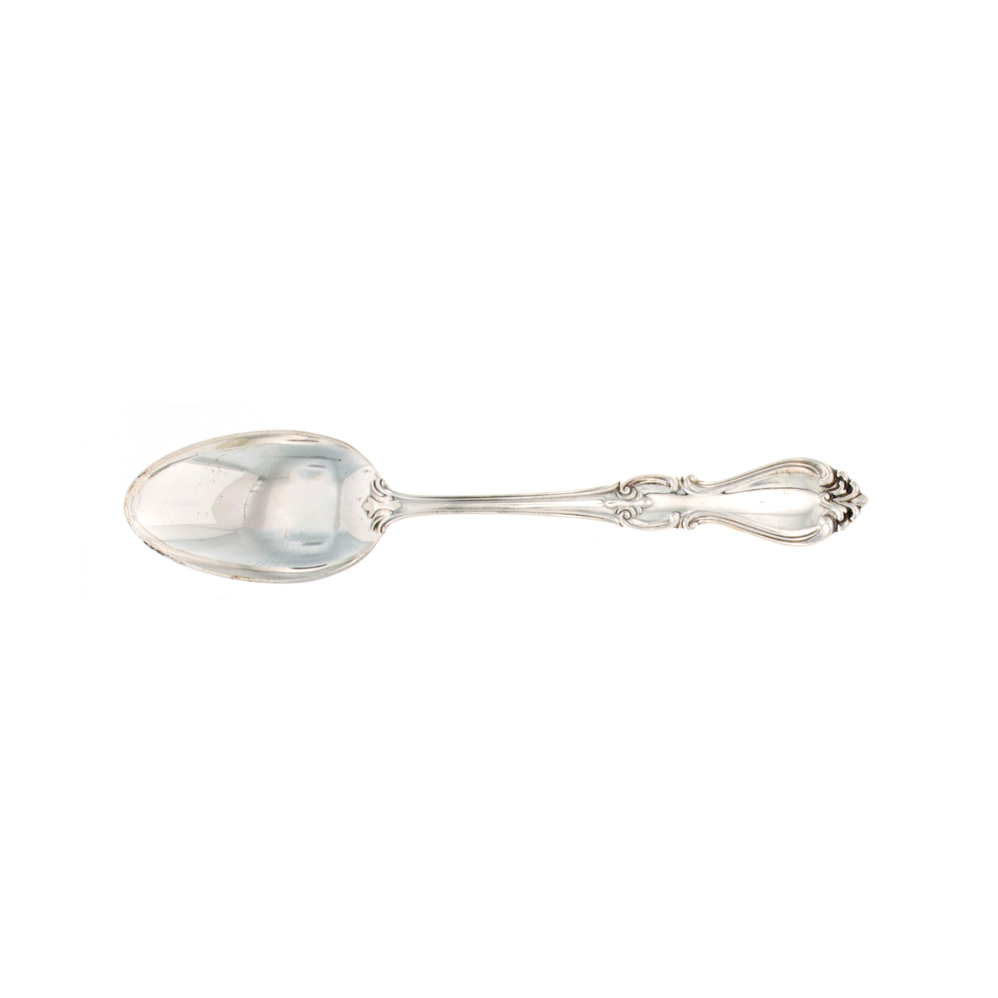 Queen Elizabeth Sterling Silver Oval Soup Spoon