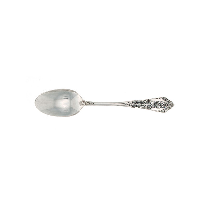 Rose Point Sterling Silver Teaspoon