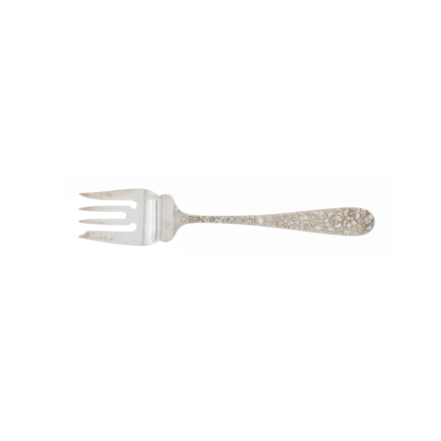 Rose Sterling Silver Salad Fork