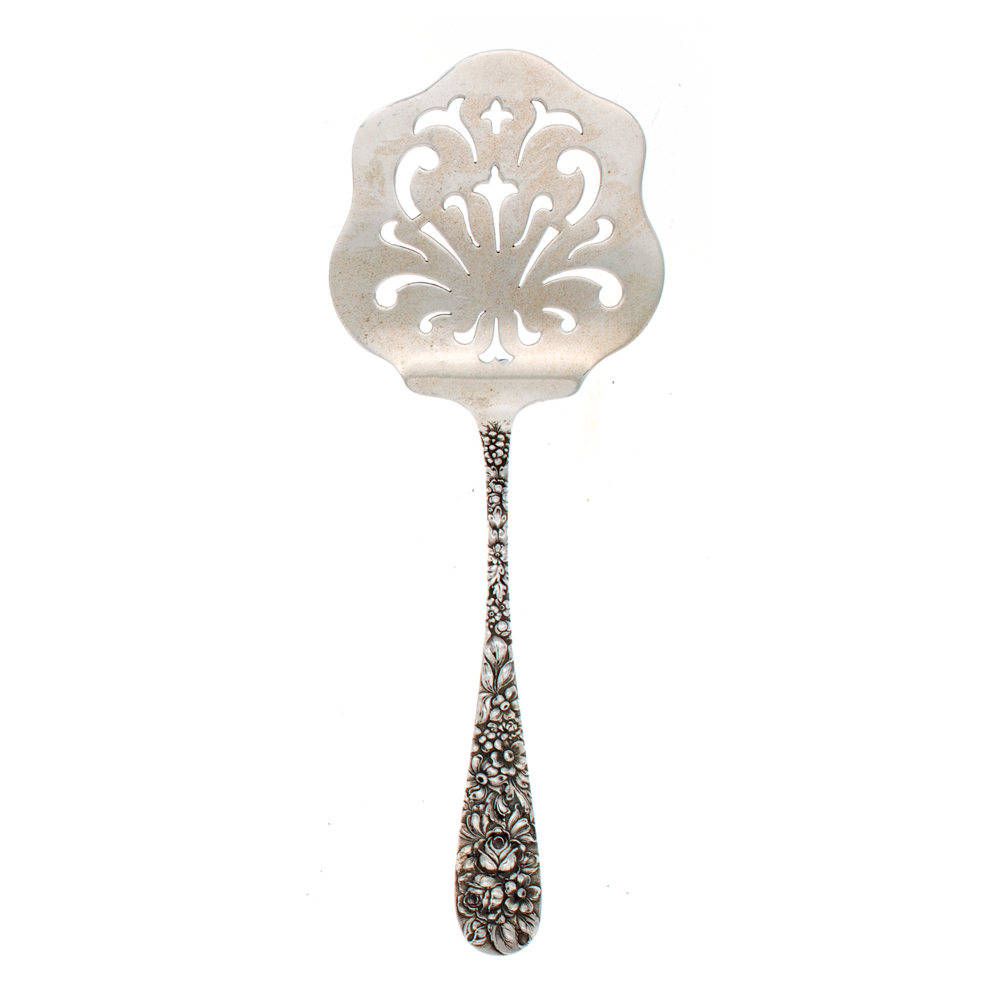 Rose Sterling Silver Tomato Server