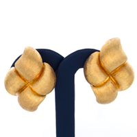 Henry Dunay 18k Yellow Gold "Sabi Collection" Earrings