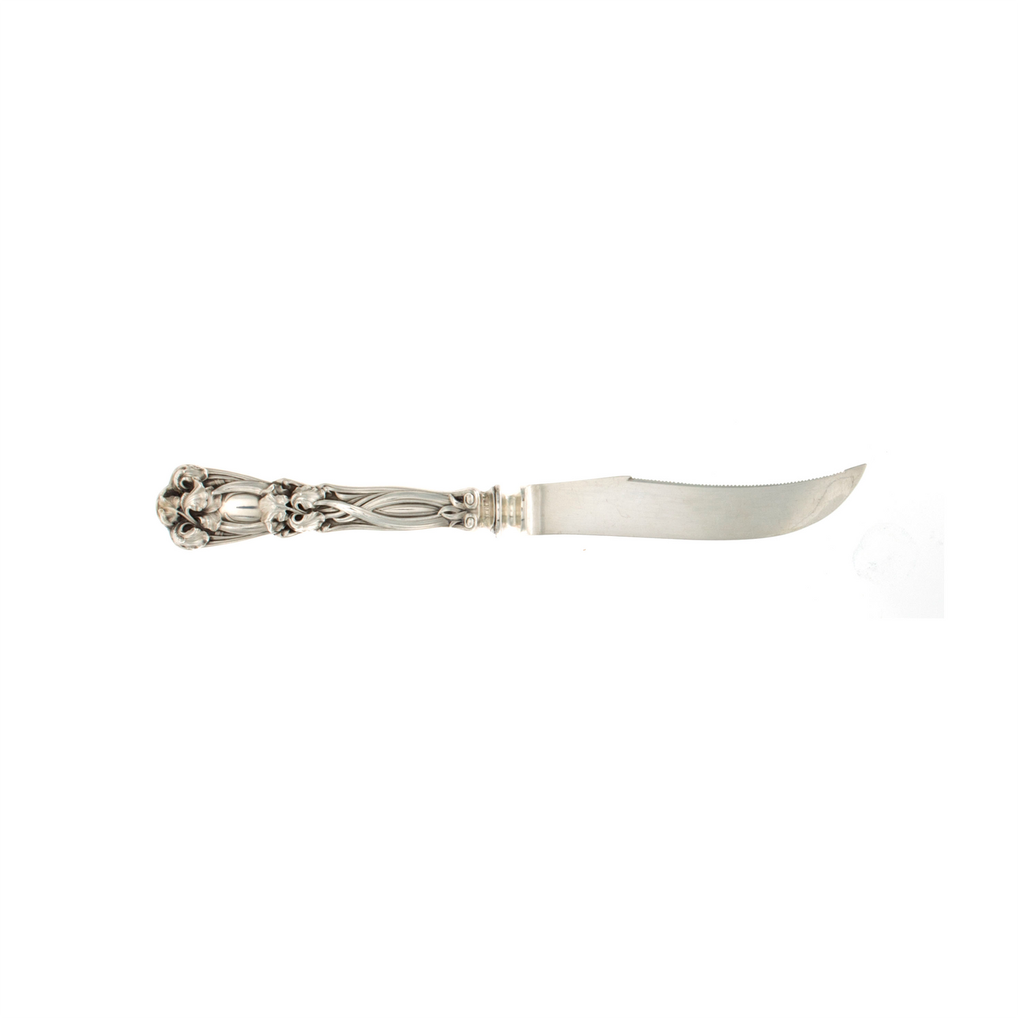 Iris Sterling Silver Fruit Knife