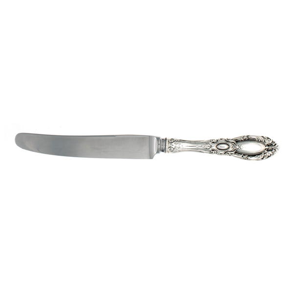 King Richard Sterling Silver Dinner Size Knife with French Blade
