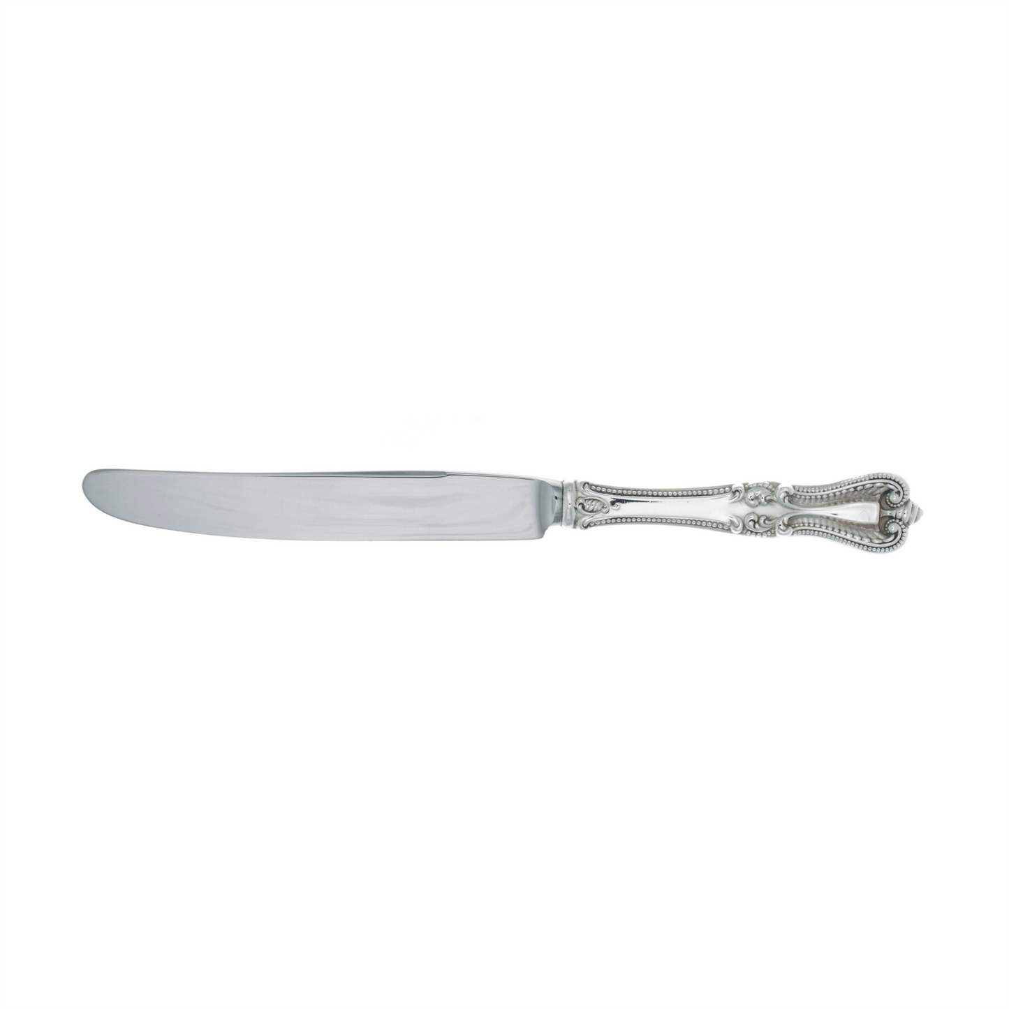 Old Colonial Sterling Silver Place Size Knife With French Blade