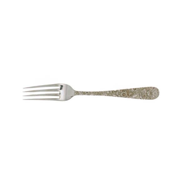 Repousse Sterling Silver Place Size Fork