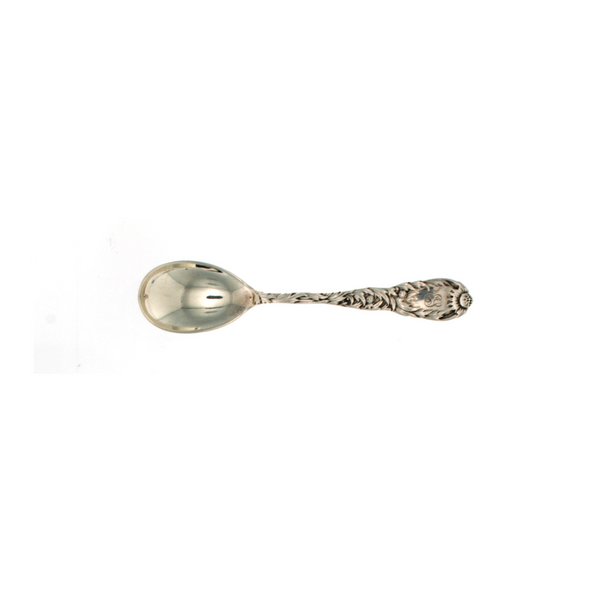 Tiffany Chrysanthemum Sterling Silver Egg Spoon
