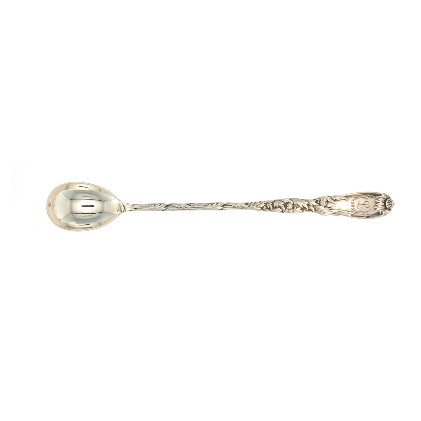 Tiffany Chrysanthemum Sterling Silver Iced Teaspoon