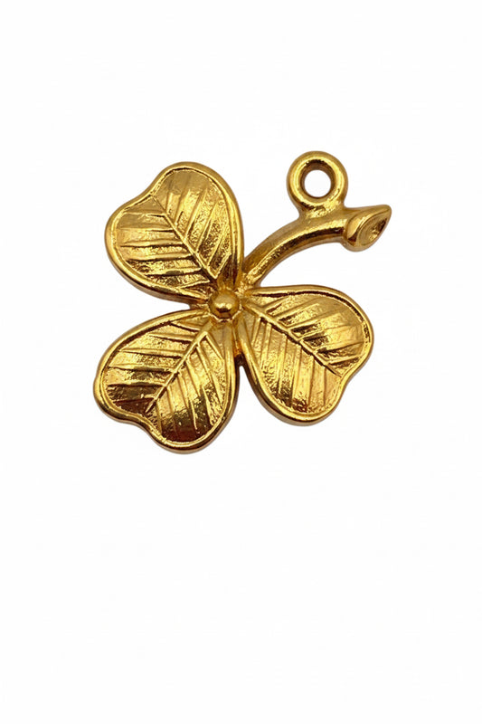 10k Gold Clover Charm