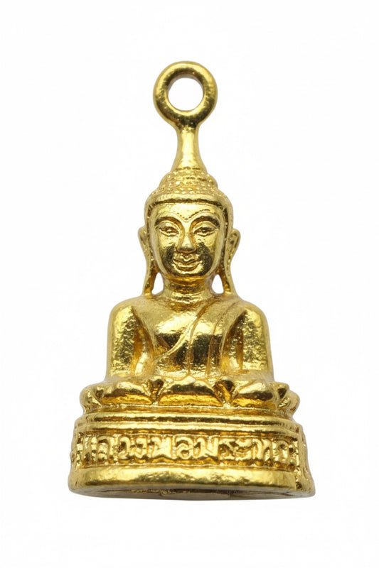 10 Kt Gold Charm Large Buddha