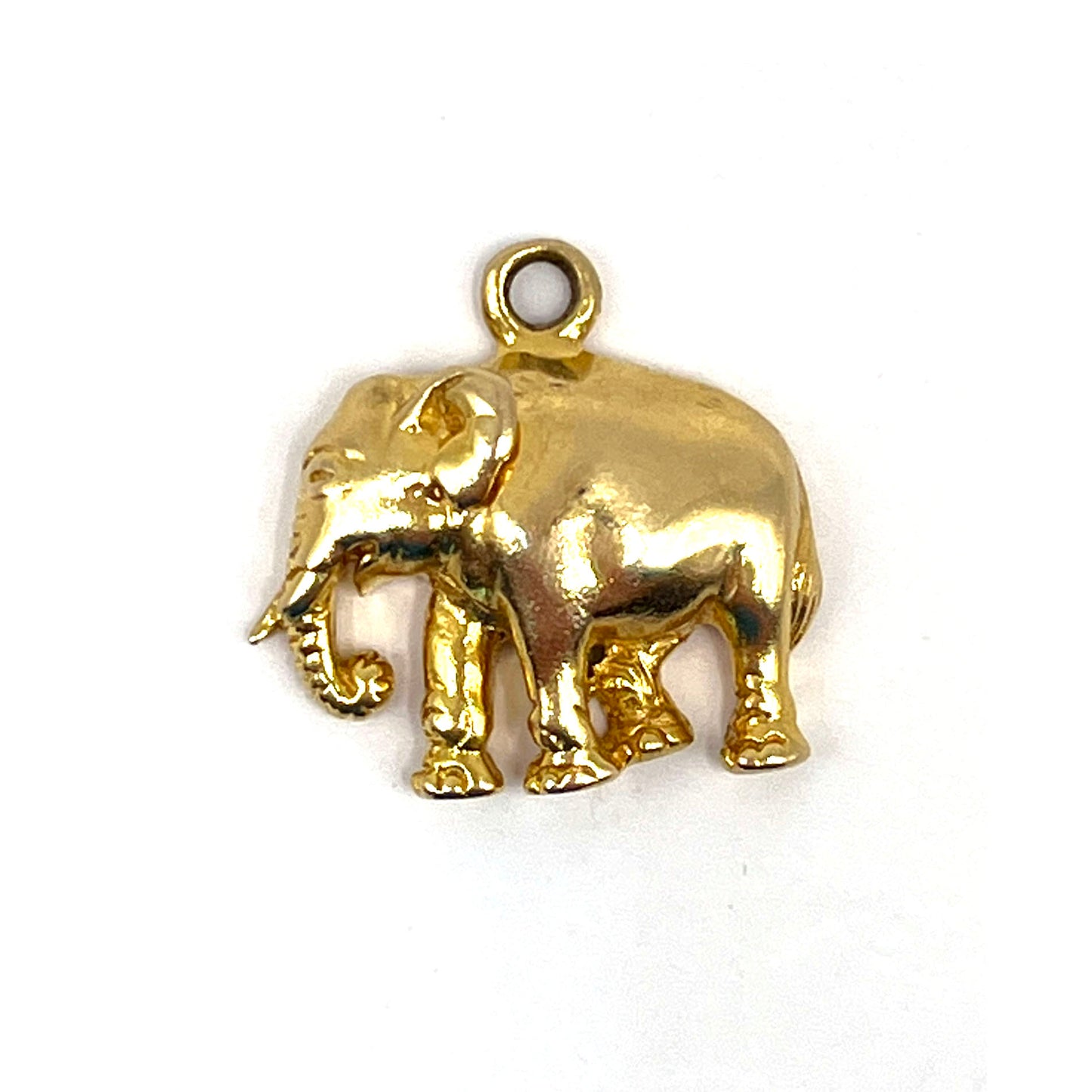 18kt Gold Charm Elephant