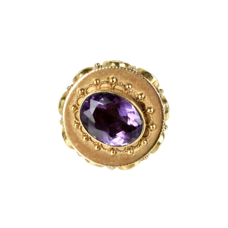 Etruscan 18k Gold Italian Large Charm