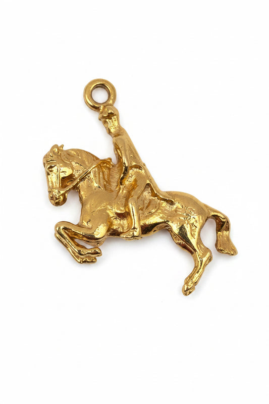 14k Equestrian Charm