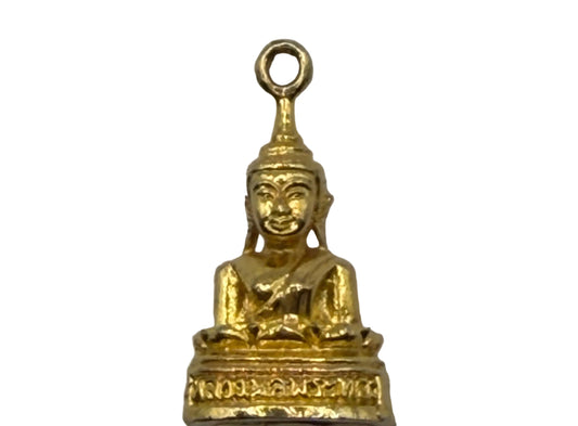 18 Kt YellowGold Charm Buddha