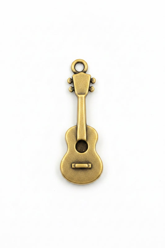 18 Kt Gold Guitar Charm