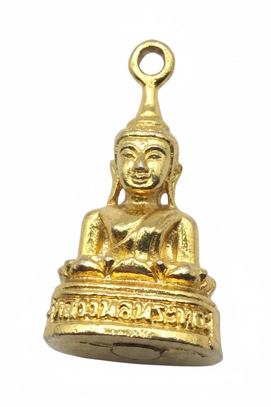 10 Kt Gold Charm Large Buddha