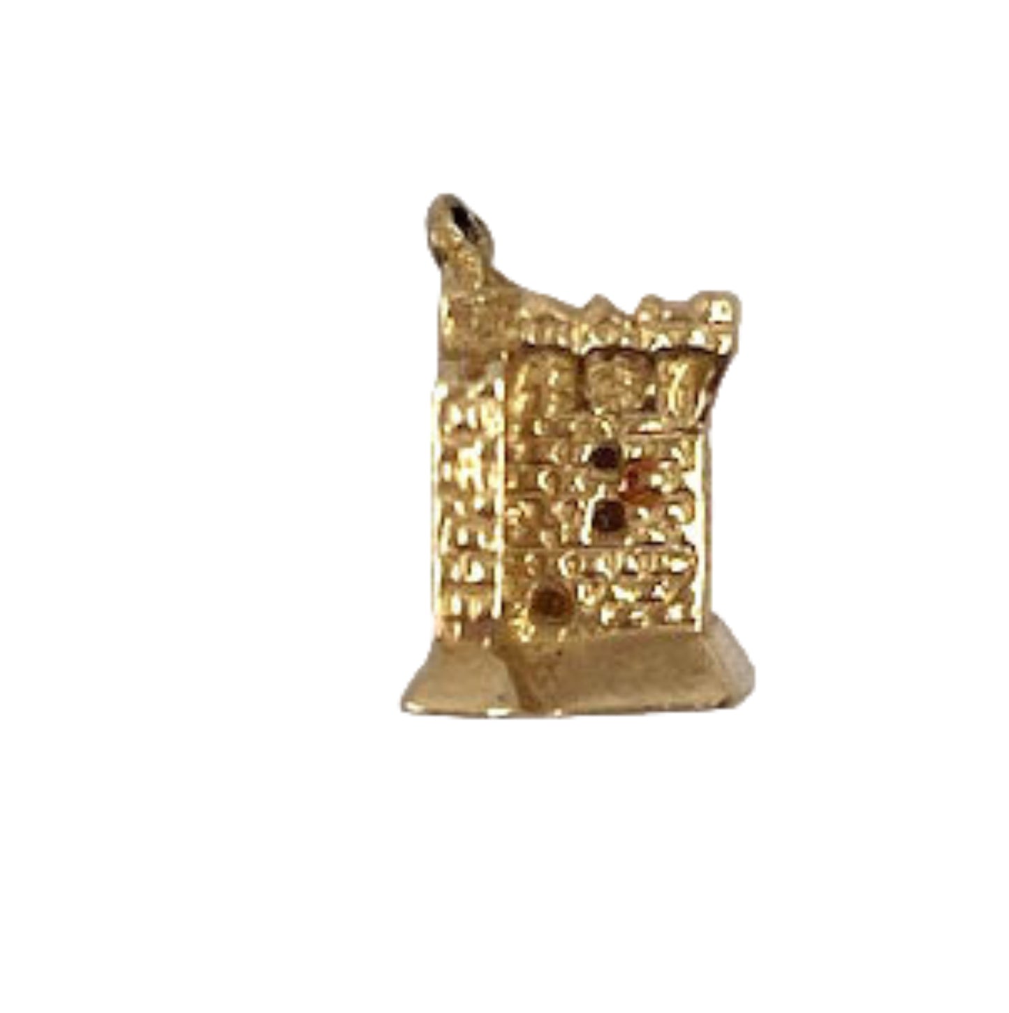 14 kt Gold Charm Blarney Castle