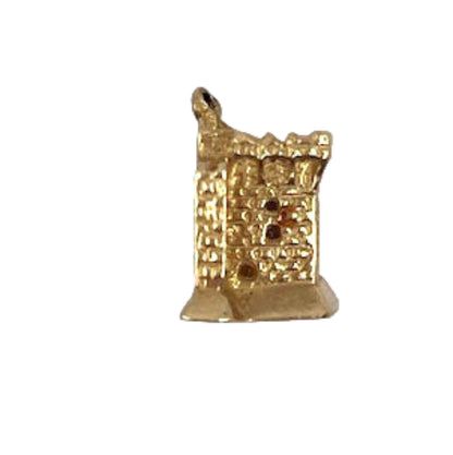 14 kt Gold Charm Blarney Castle