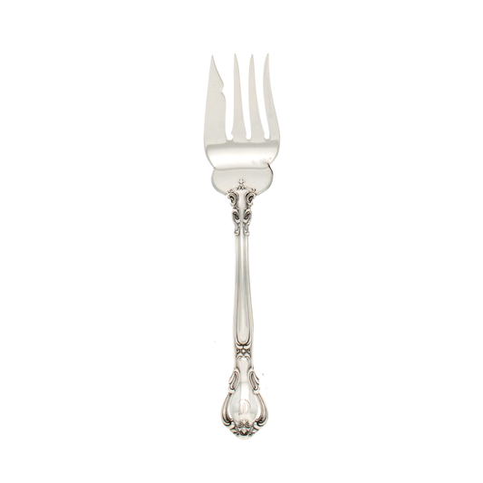 Chantilly Sterling Silver Cold Meat Fork Old Sty