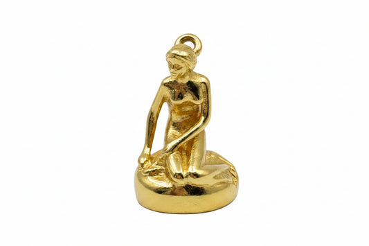 18 Kt Gold Charm Mermaid Denmark
