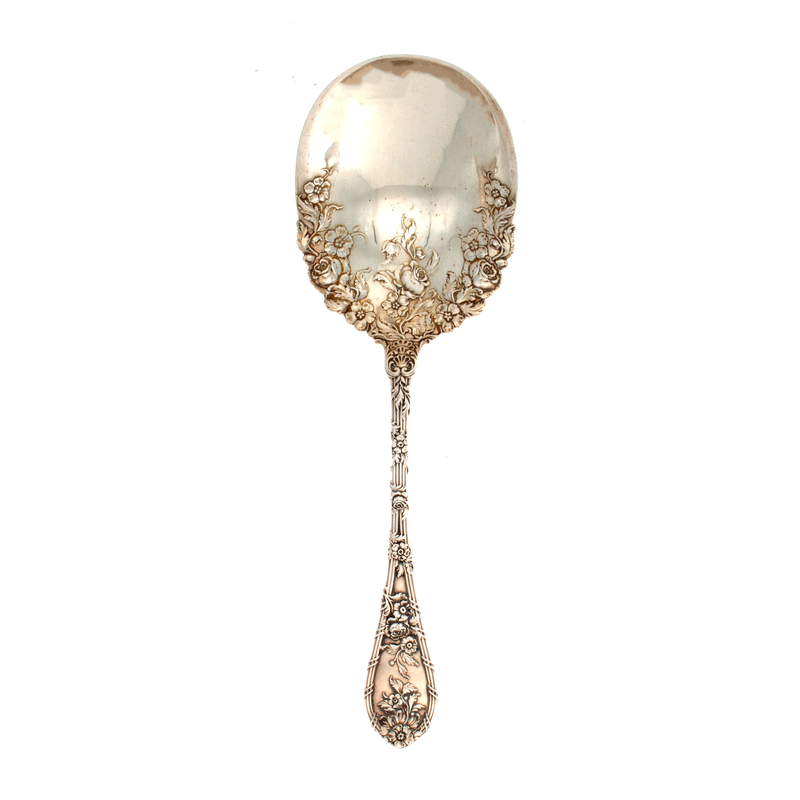 Durgin Dauphin Sterling Silver Berry Spoon