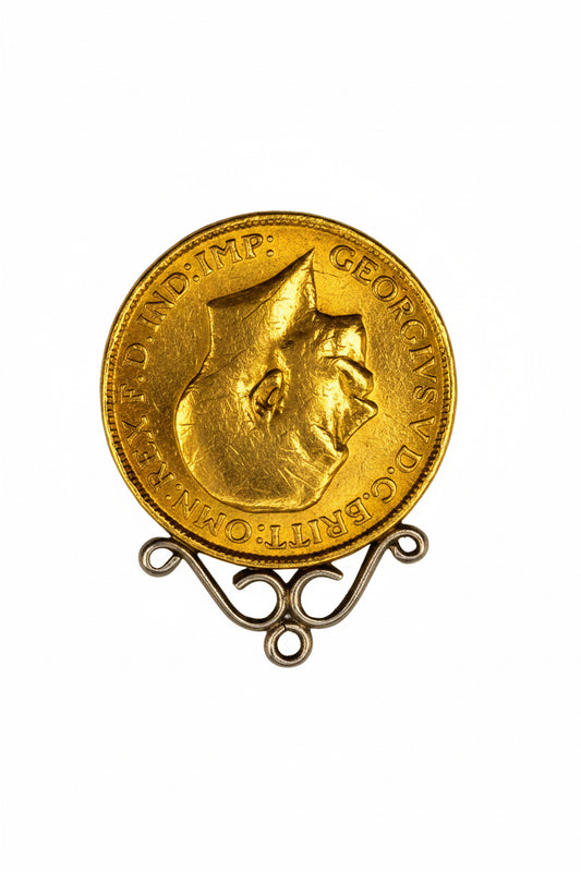 22kt Sovereign Coin Charm